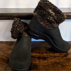 Black Dansko booties size 40